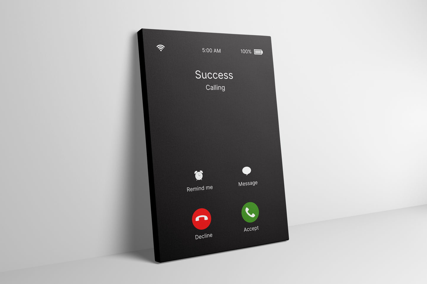 Success Incoming Call