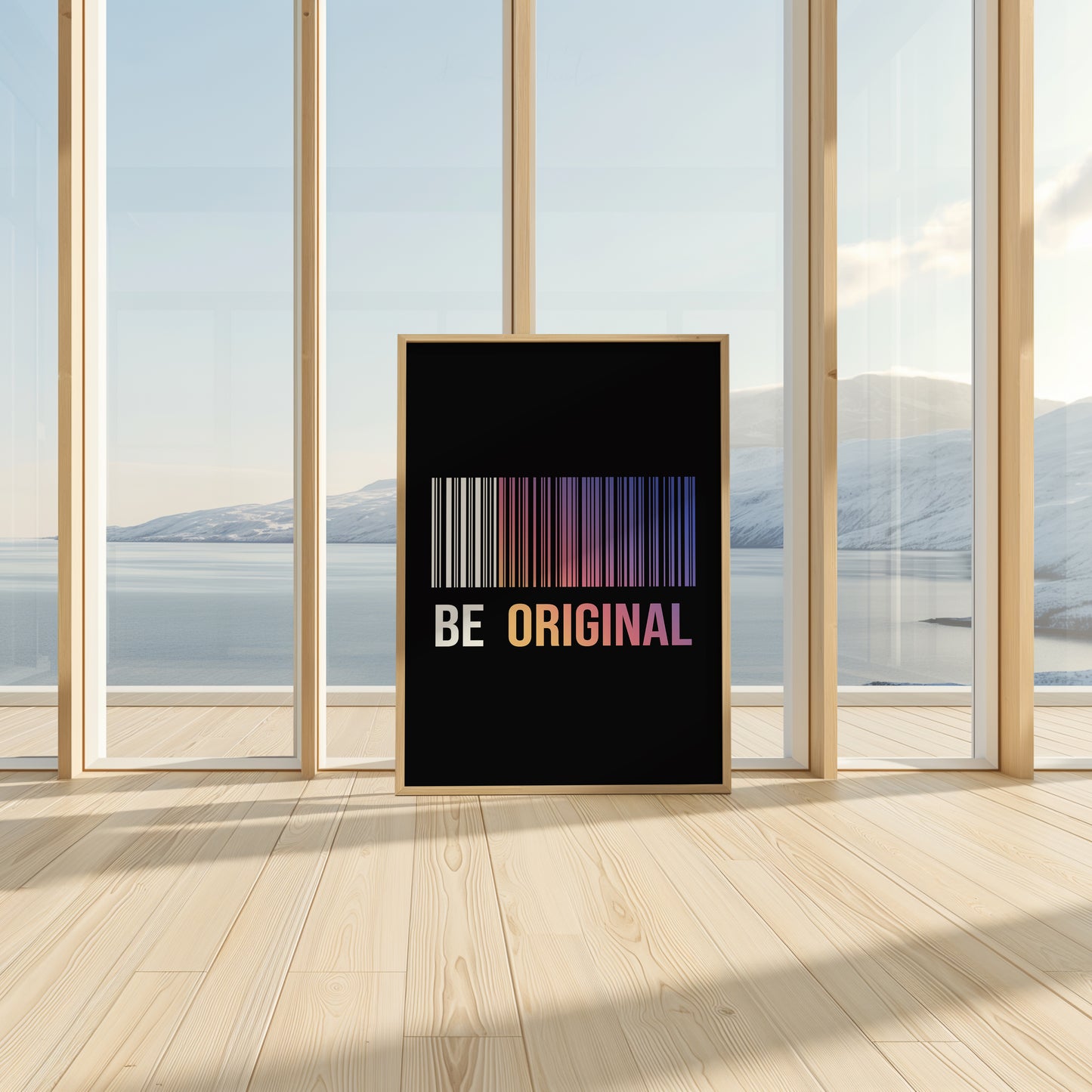 Code Breaker - Your Bold Essence | Motivational and Inspirational Canvas Wall Art Poster
