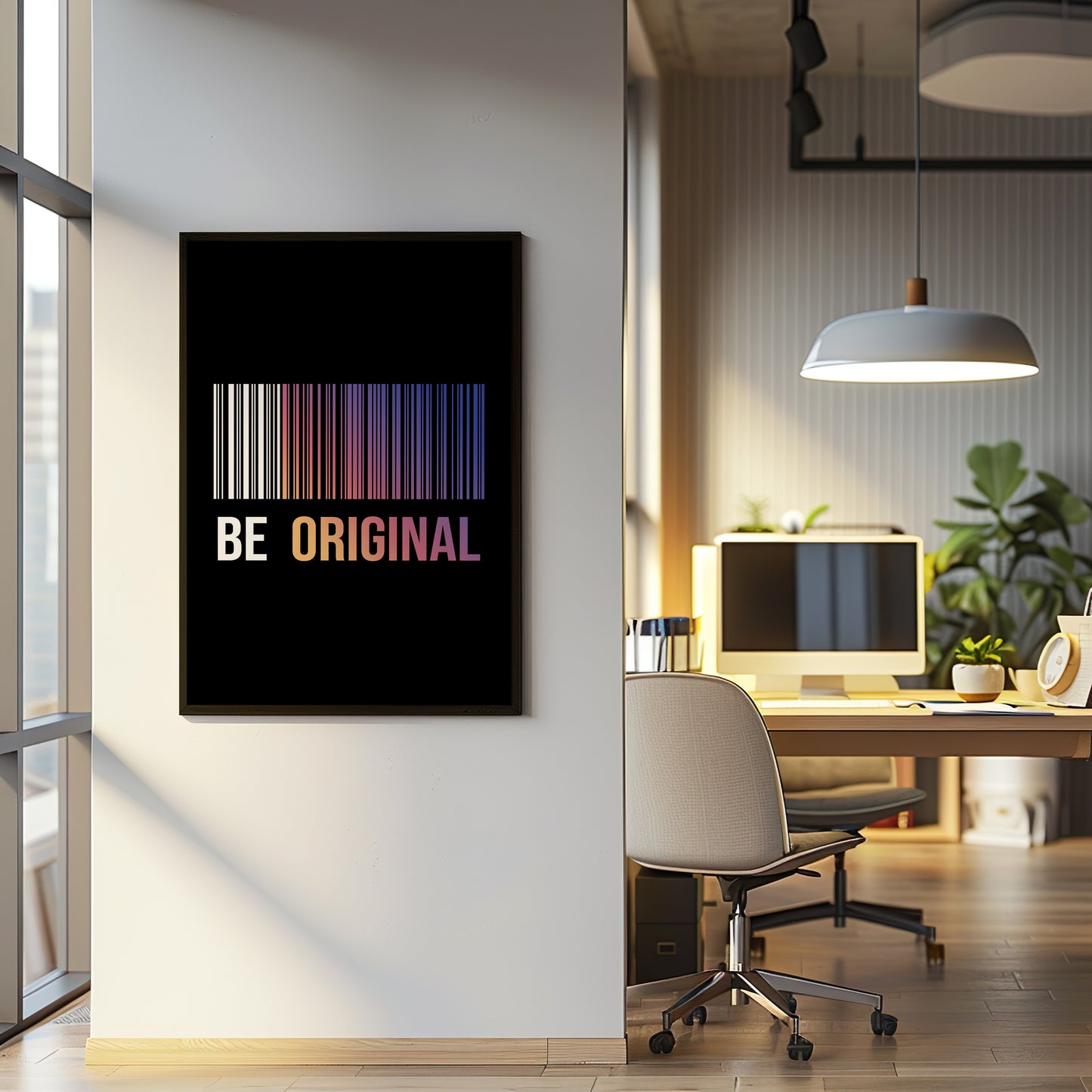 Code Breaker - Your Bold Essence | Motivational and Inspirational Canvas Wall Art Poster