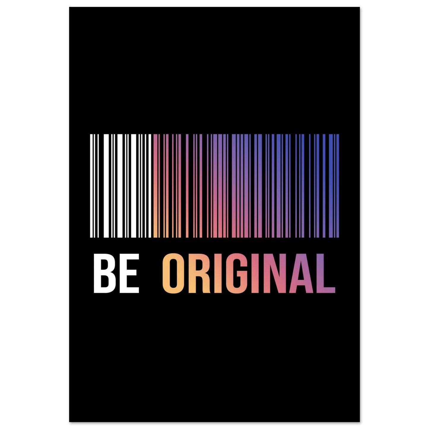 Code Breaker - Your Bold Essence | Motivational and Inspirational Canvas Wall Art Poster