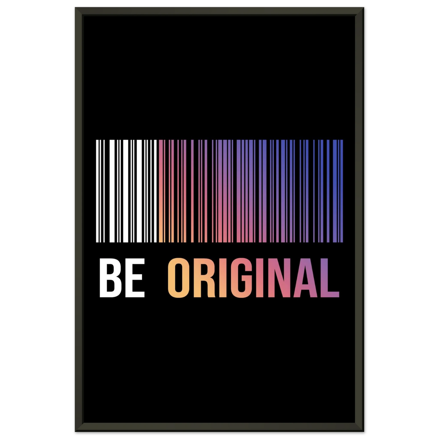 Code Breaker - Your Bold Essence | Motivational and Inspirational Canvas Wall Art Poster