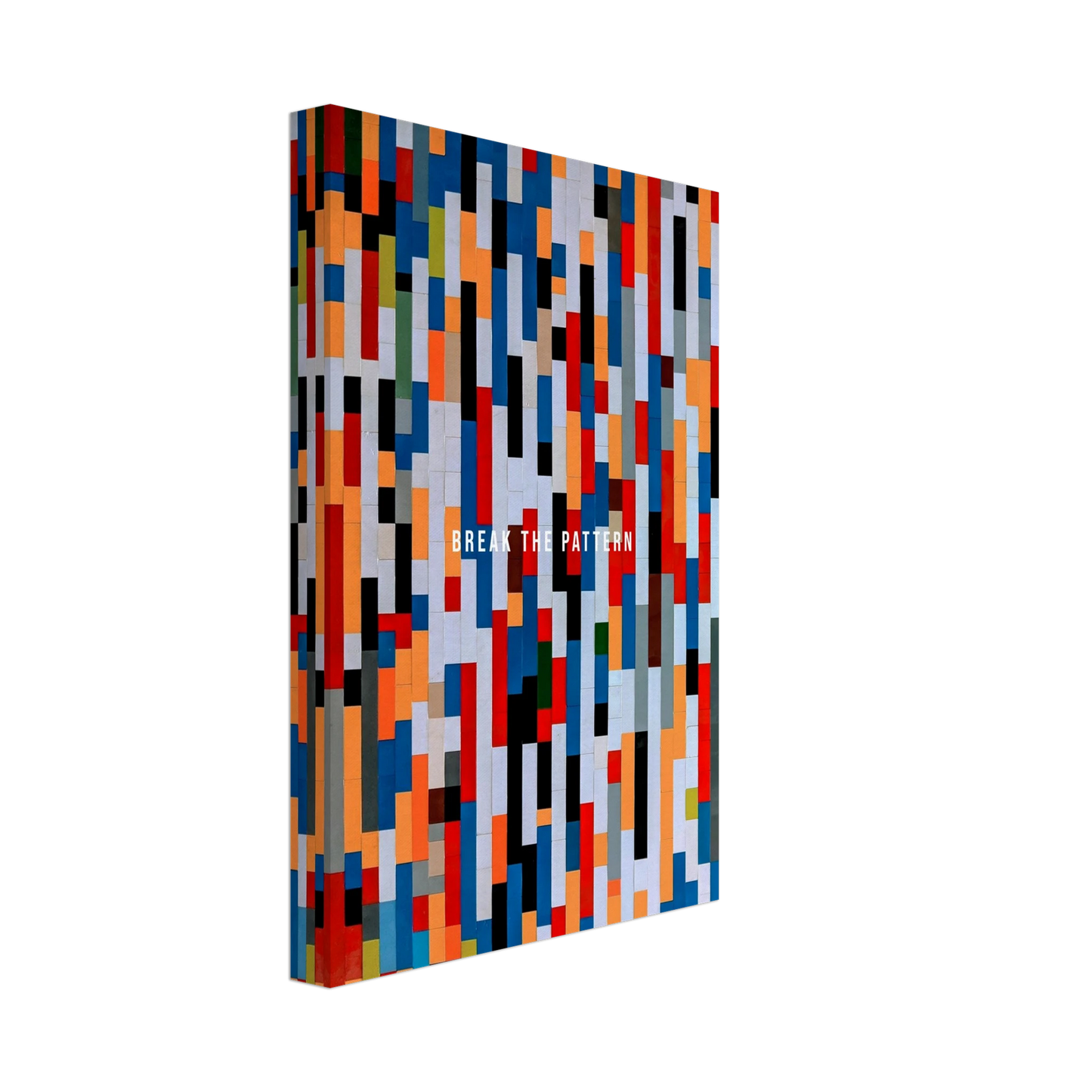 Break the Pattern - Your Bold Essence | Motivational and Inspirational Canvas Wall Art Poster