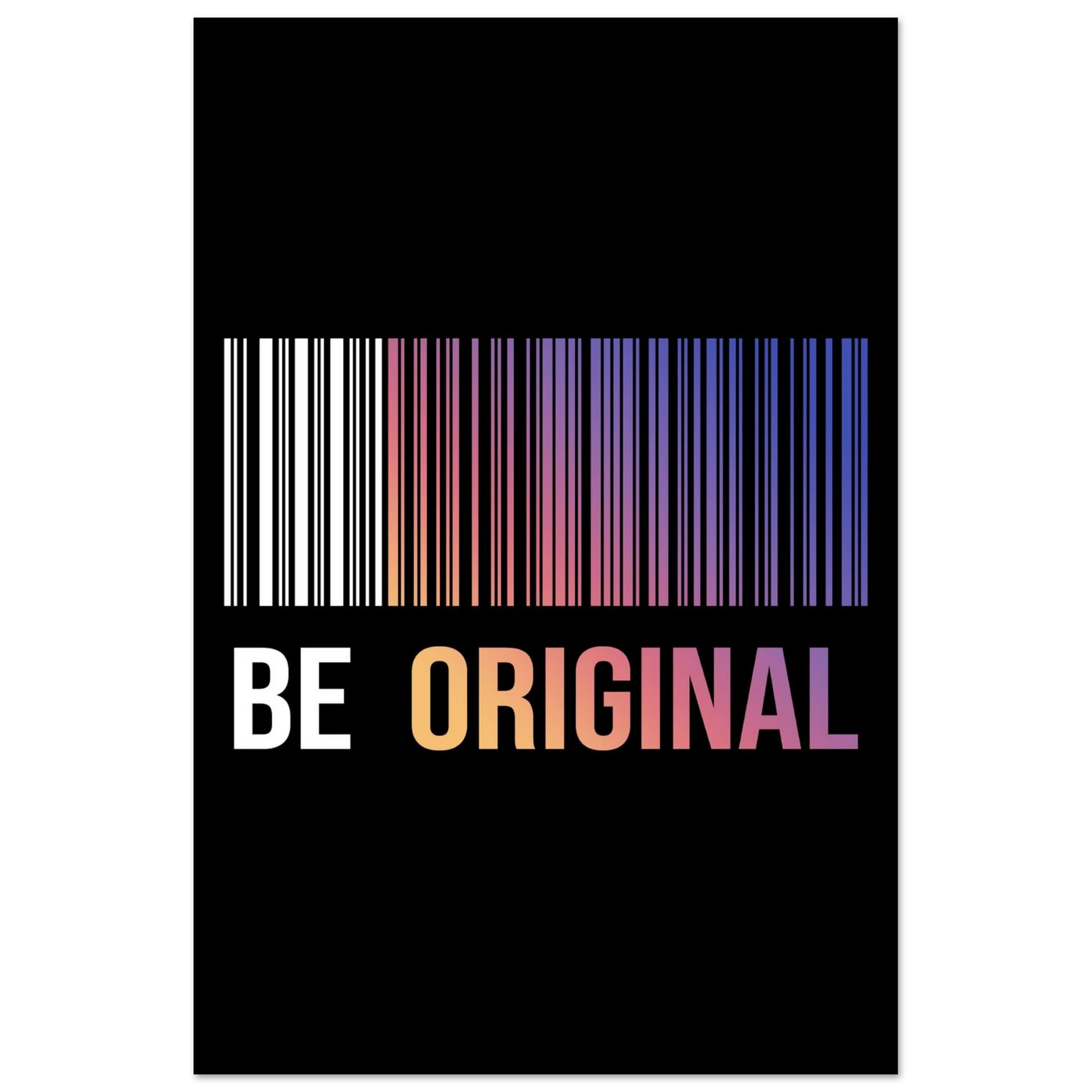 Code Breaker - Your Bold Essence | Motivational and Inspirational Canvas Wall Art Poster