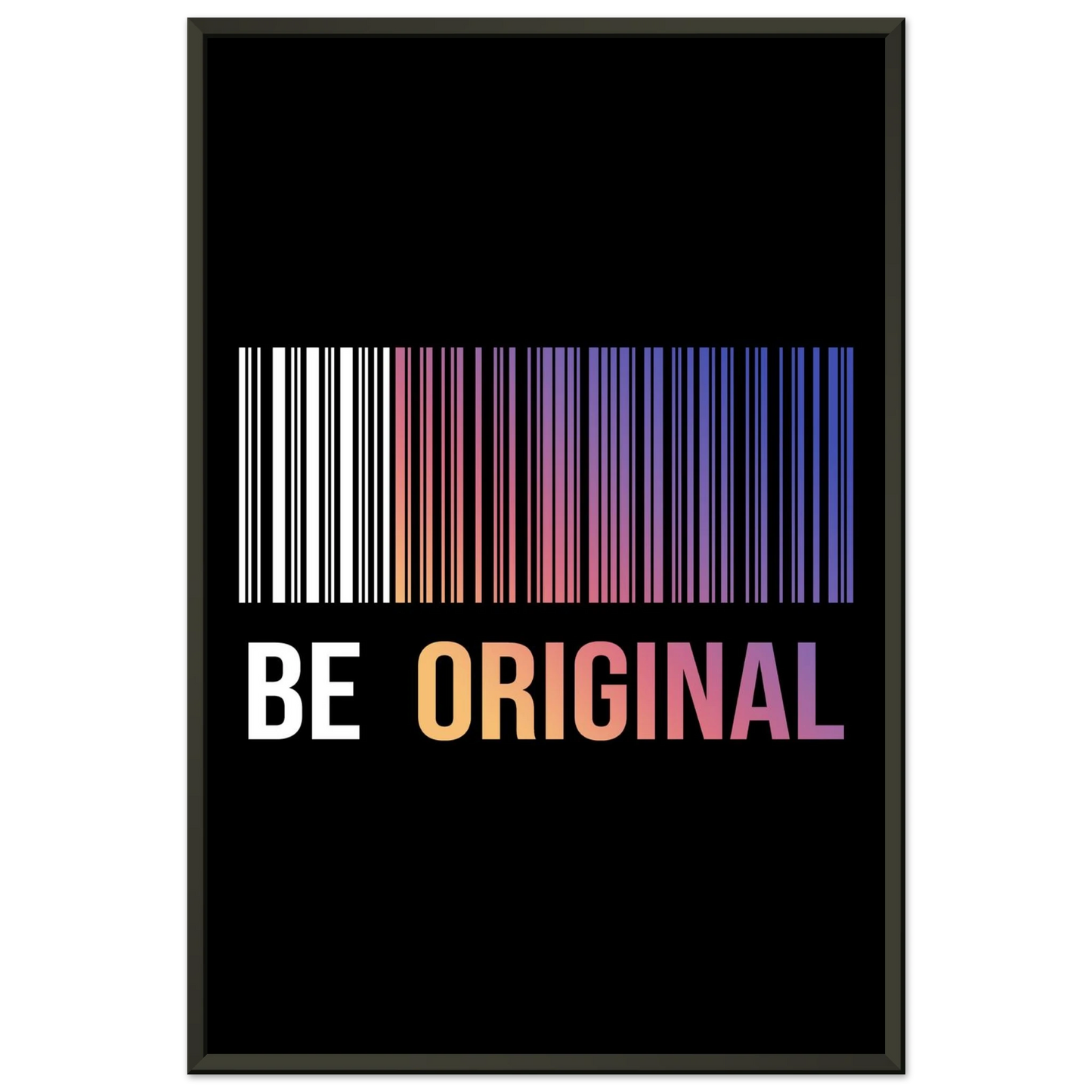 Code Breaker - Your Bold Essence | Motivational and Inspirational Canvas Wall Art Poster