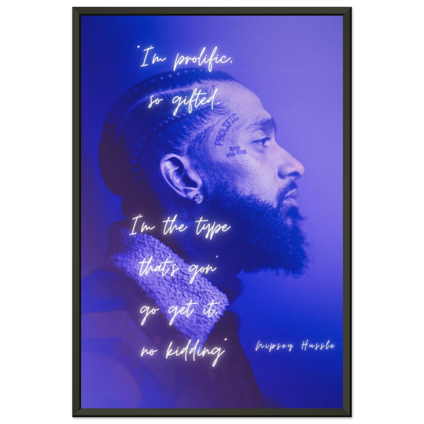 Prolific - Your Bold Essence | Motivational and Inspirational Canvas Wall Art Poster