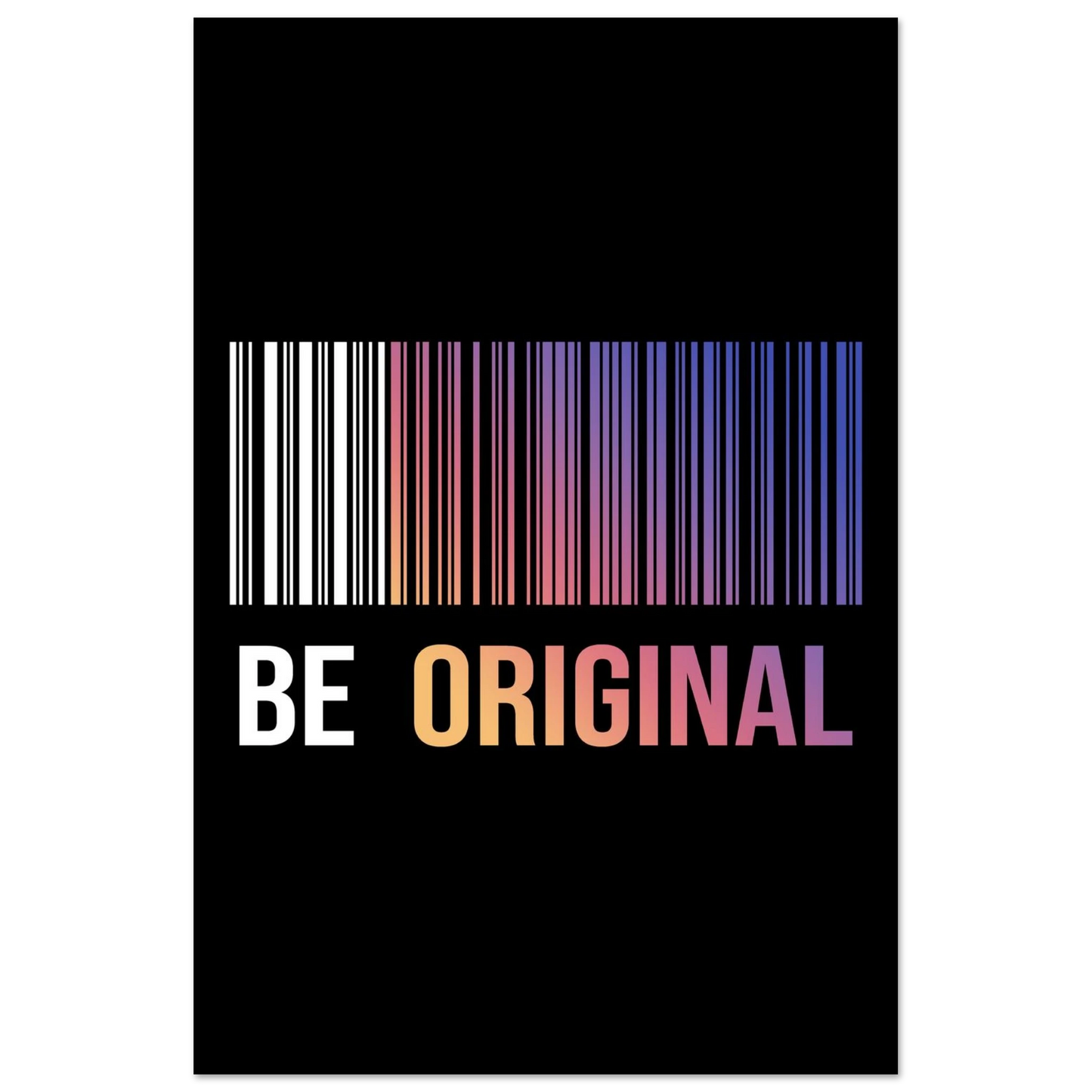 Code Breaker - Your Bold Essence | Motivational and Inspirational Canvas Wall Art Poster