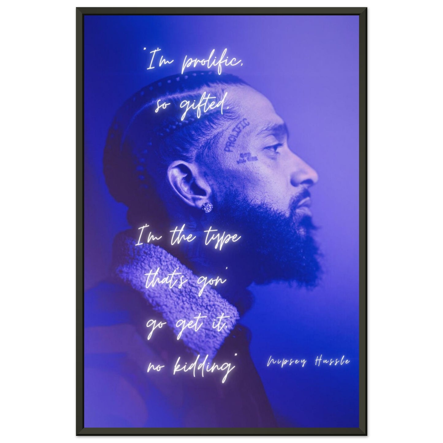 Prolific - Your Bold Essence | Motivational and Inspirational Canvas Wall Art Poster