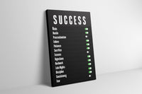 Success Switch - Your Bold Essence | Motivational and Inspirational Canvas Wall Art Poster