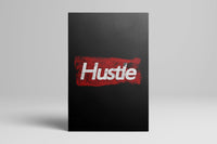 Hustle - Your Bold Essence | Motivational and Inspirational Canvas Wall Art Poster