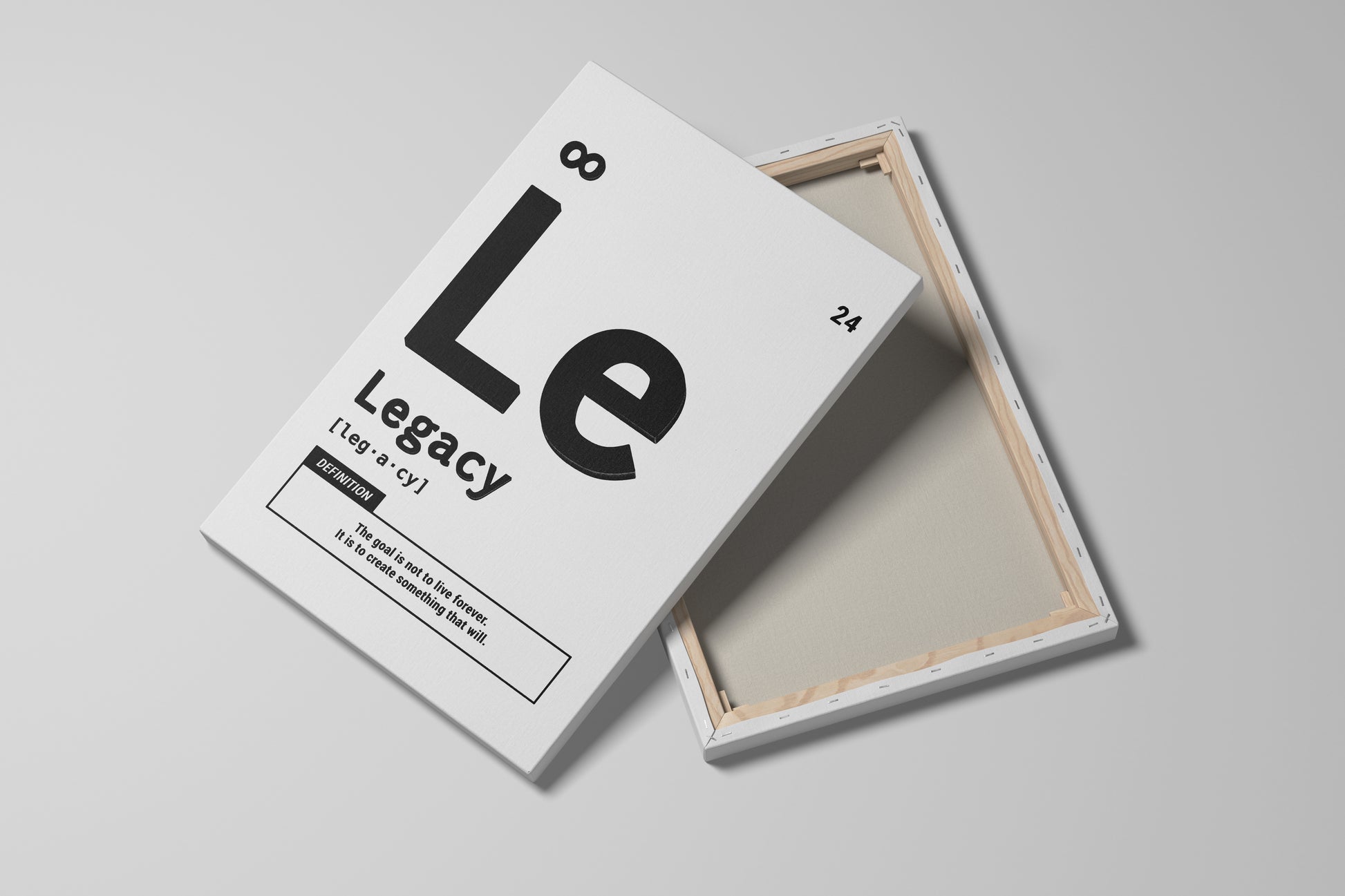 Legacy - Your Bold Essence | Motivational and Inspirational Canvas Wall Art Poster