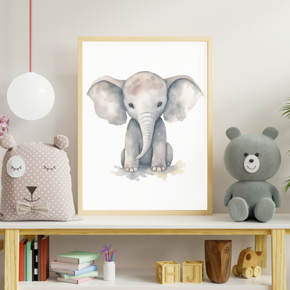 Baby Elephant | Wall Art