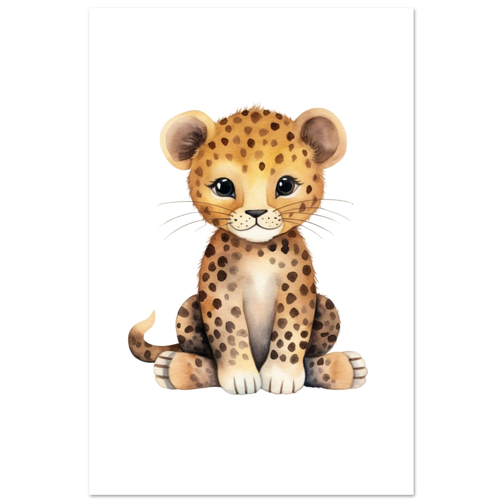 Cheetah Cub Nursery Wall Art, Your Bold Essence