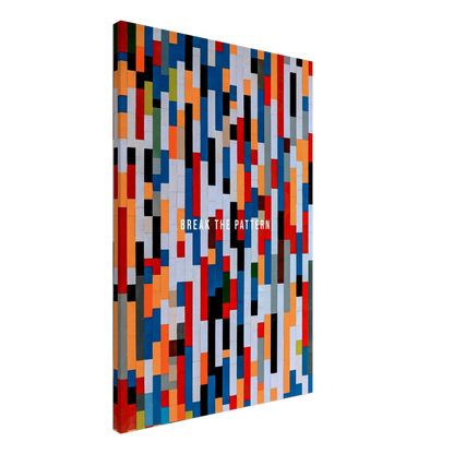 Break the Pattern - Your Bold Essence | Motivational and Inspirational Canvas Wall Art Poster
