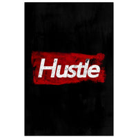 Hustle - Your Bold Essence | Motivational and Inspirational Canvas Wall Art Poster