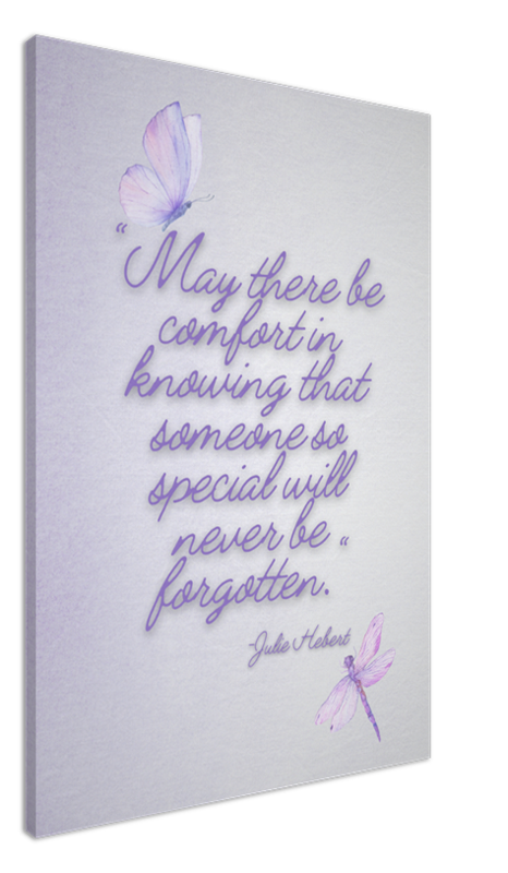 "Never Forgotten" Wall Decor | YourBoldEssence