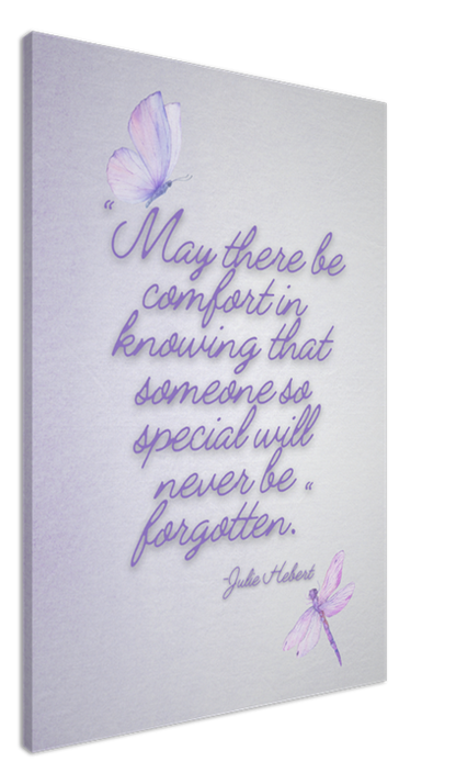 "Never Forgotten" Wall Decor | YourBoldEssence