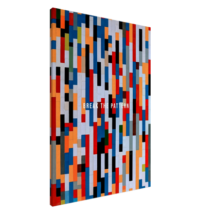 Break the Pattern - Your Bold Essence | Motivational and Inspirational Canvas Wall Art Poster