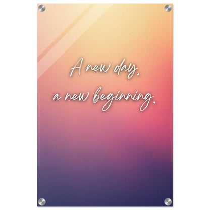 "A New Day" Wall Art | YourBoldEssence