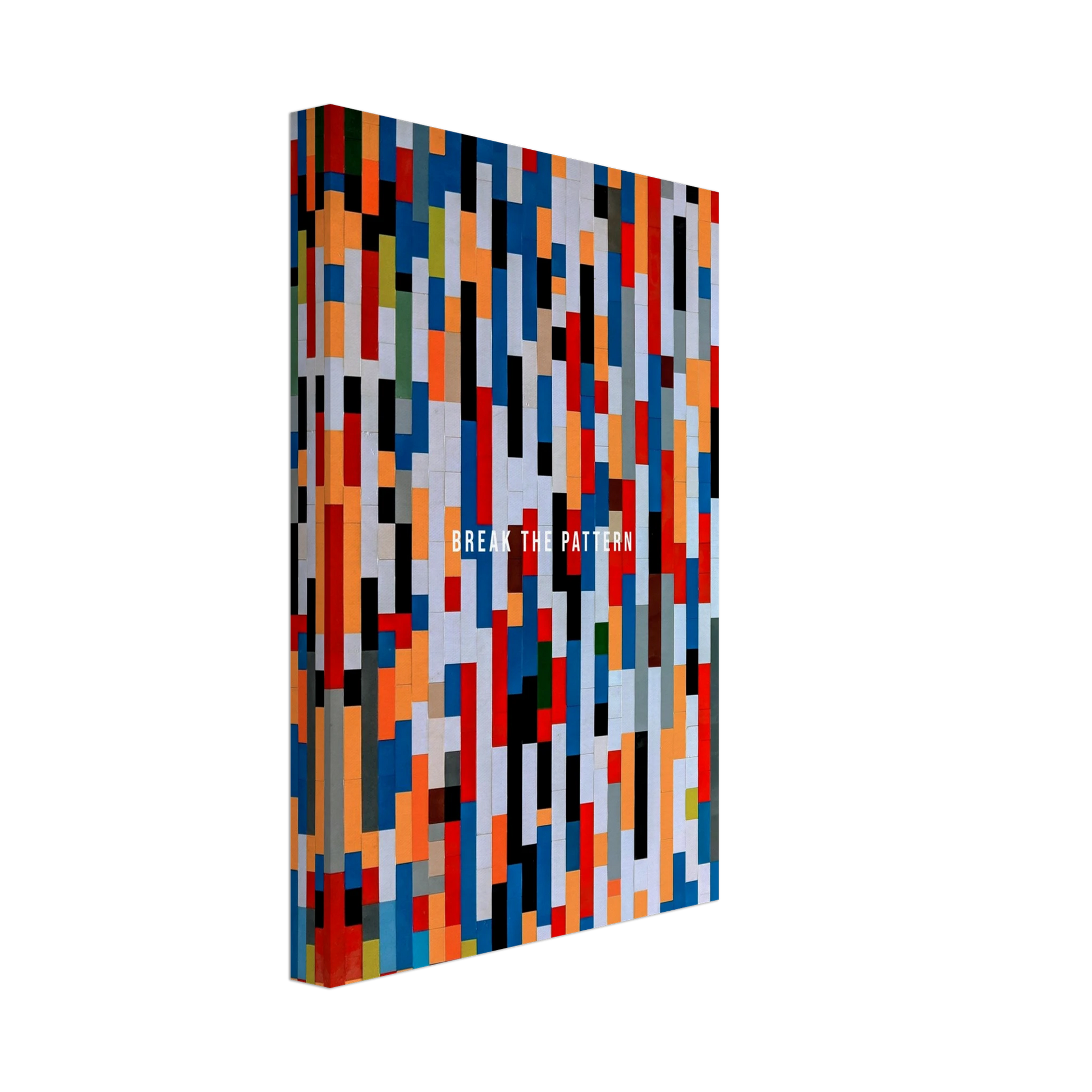 Break the Pattern - Your Bold Essence | Motivational and Inspirational Canvas Wall Art Poster