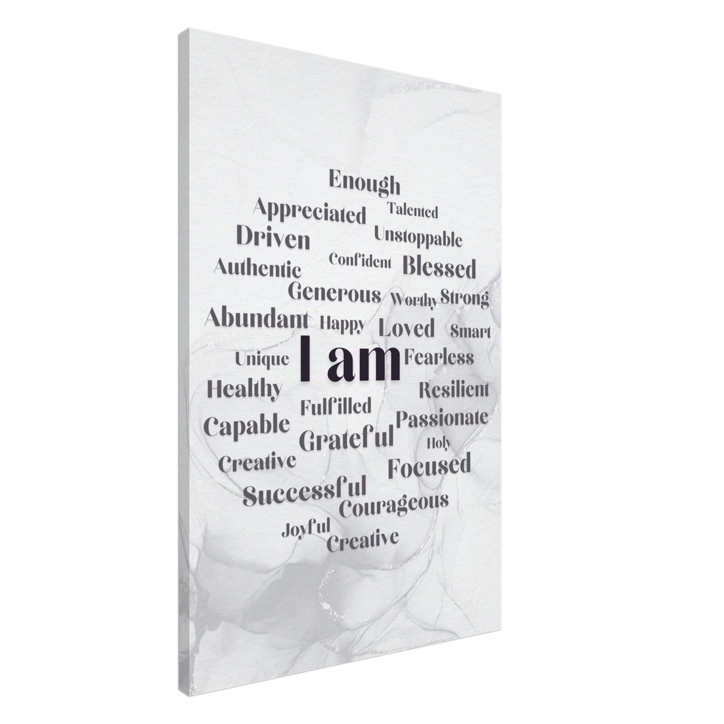 "I Am" Affirmation Wall Art | YourBoldEssence