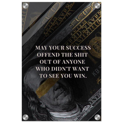 Offend Them with Success (Explicit) Wall Art | YourBoldEssence