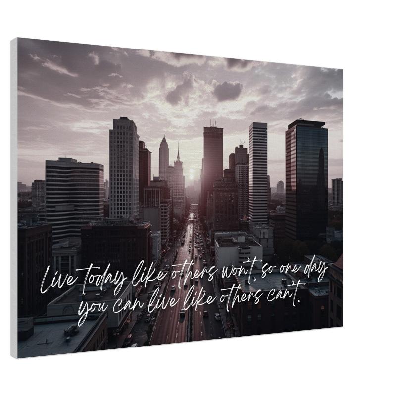 "Live Today" Wall Art | YourBoldEssence