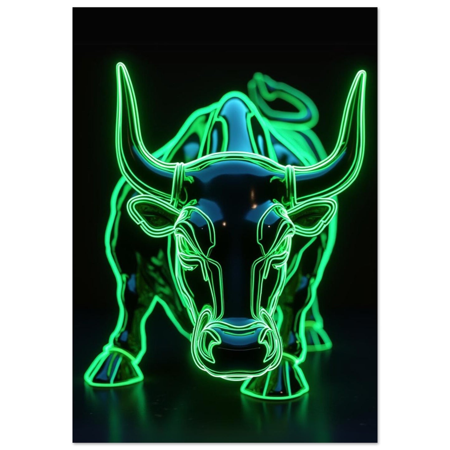 "Wall Street Bull" Wall Art | YourBoldEssence