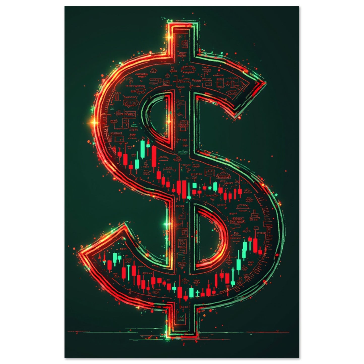 "Money Moves" Wall Art| YourBoldEssence