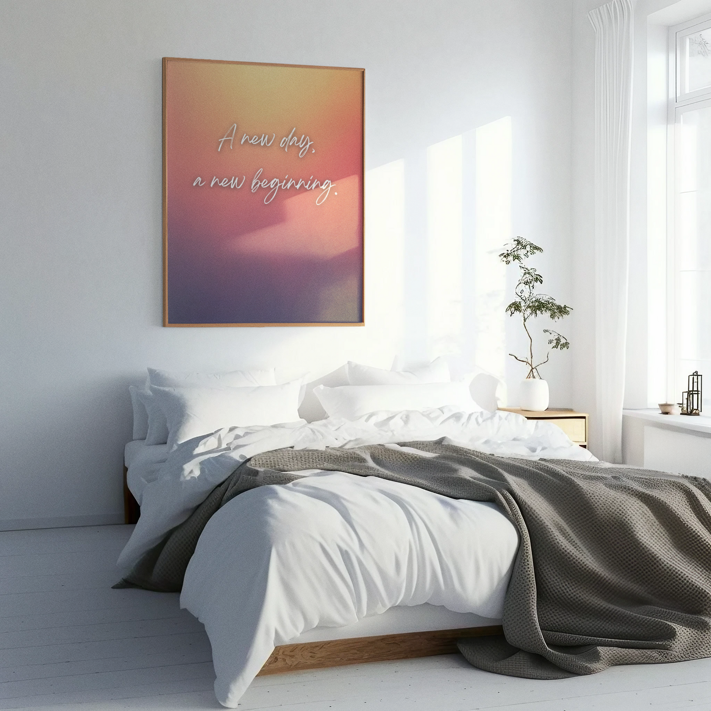 "A New Day" Wall Art | YourBoldEssence