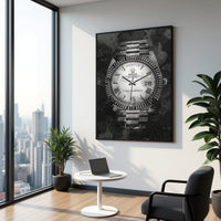 Time is Money – Motivational Print for Home Office & Workspace