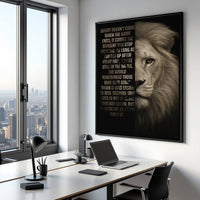 Stand Back Up – Motivational Print for Home Office & Workspace