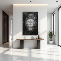 Time is Money Wall Art – Premium Canvas & Framed Print