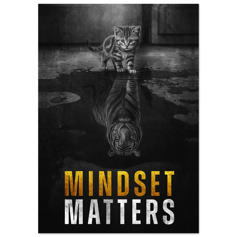 Mindset Matters – Motivational Wall Art Print | Your Bold Essence