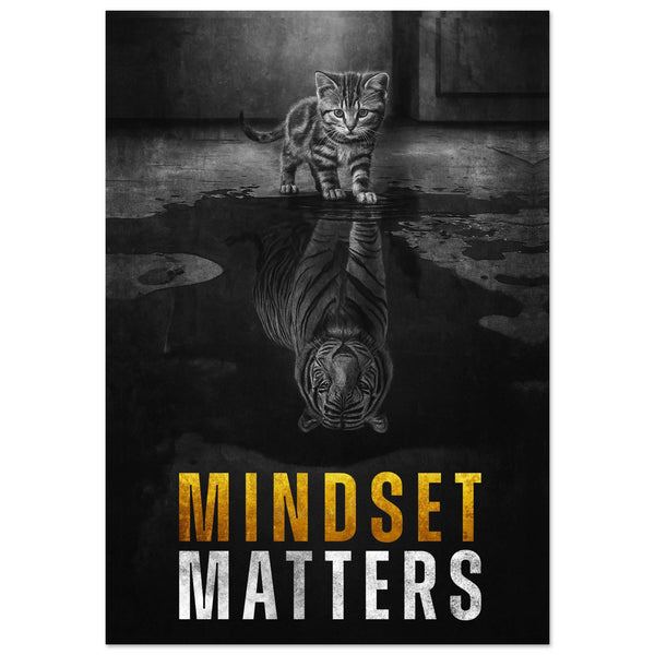 Mindset Matters – Motivational Wall Art Print | Your Bold Essence