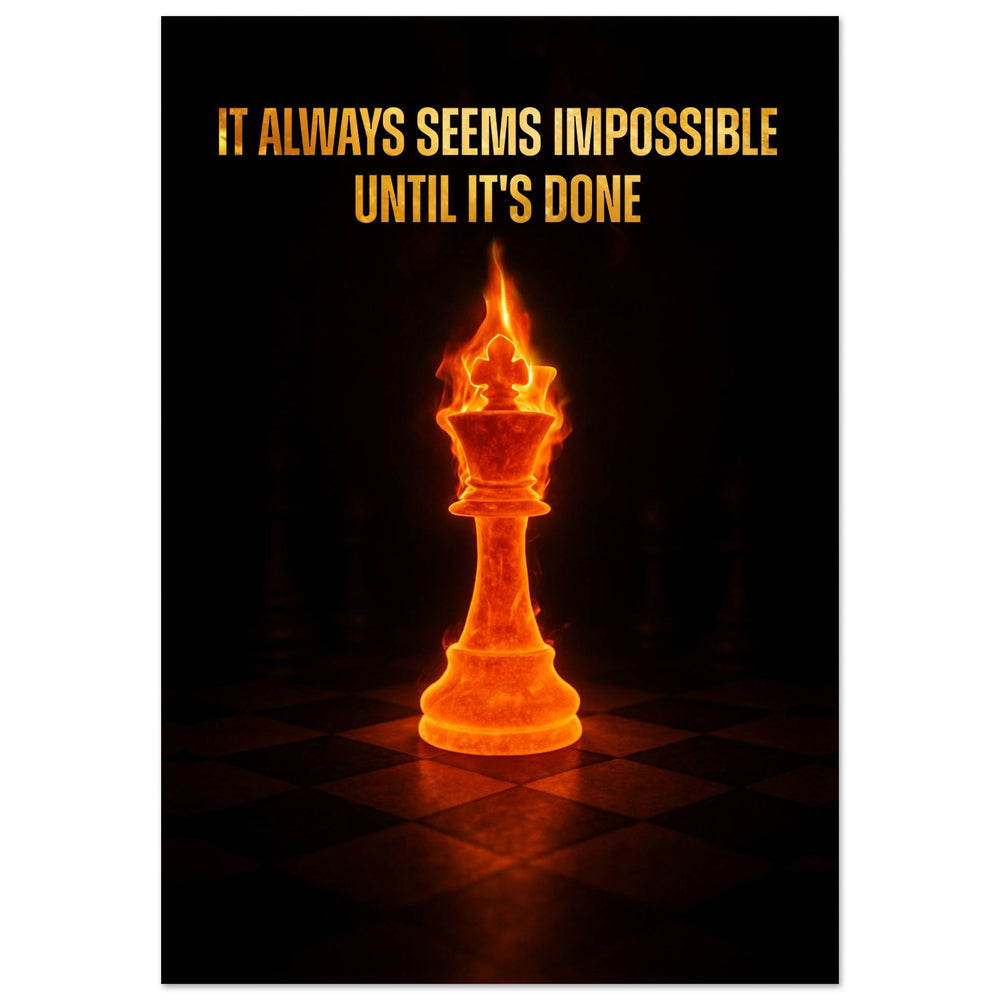 Unstoppable Mindset – Motivational Wall Art Print | Your Bold Essence