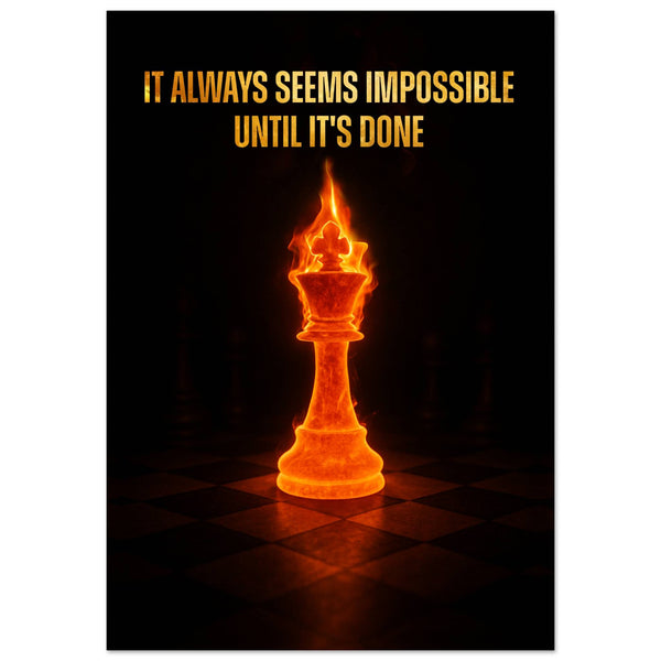 Unstoppable Mindset – Motivational Wall Art Print | Your Bold Essence