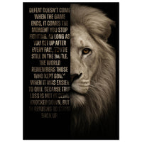 Stand Back Up – Motivational Wall Art Print | Your Bold Essence