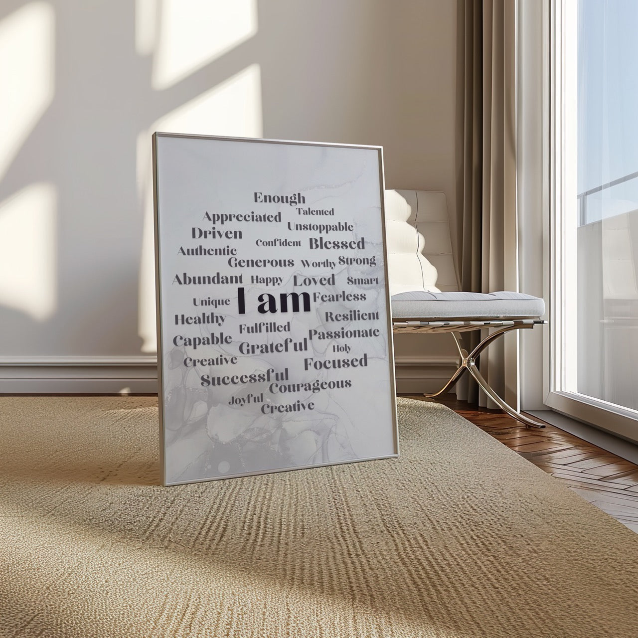 I Am Affirmation | Wall Art