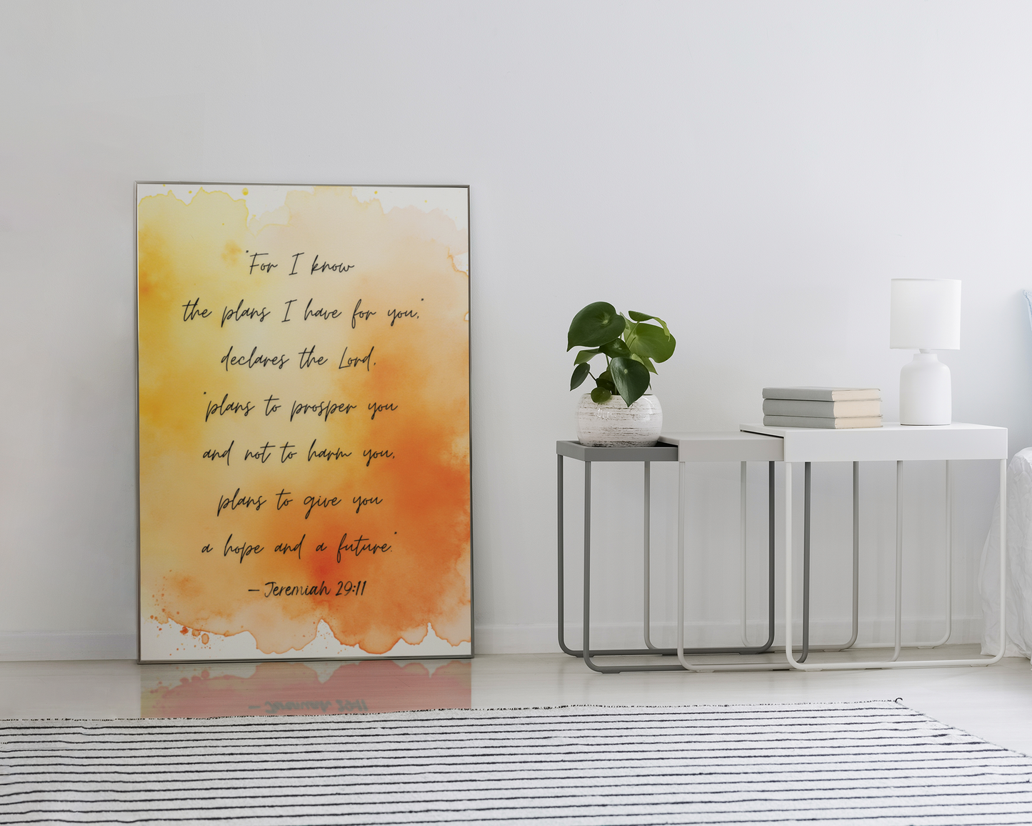 "Jeremiah 29:11" Wall Art | YourBoldEssence