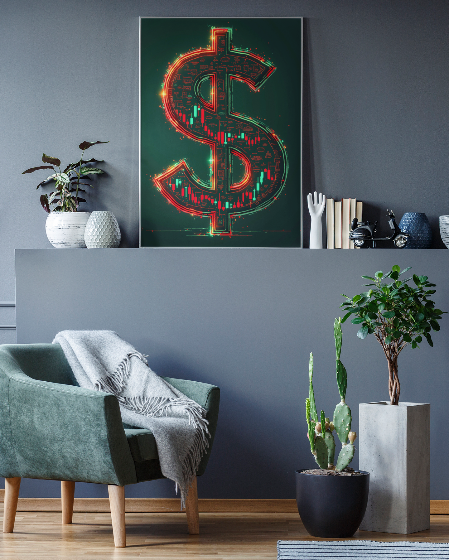 "Money Moves" Wall Art| YourBoldEssence