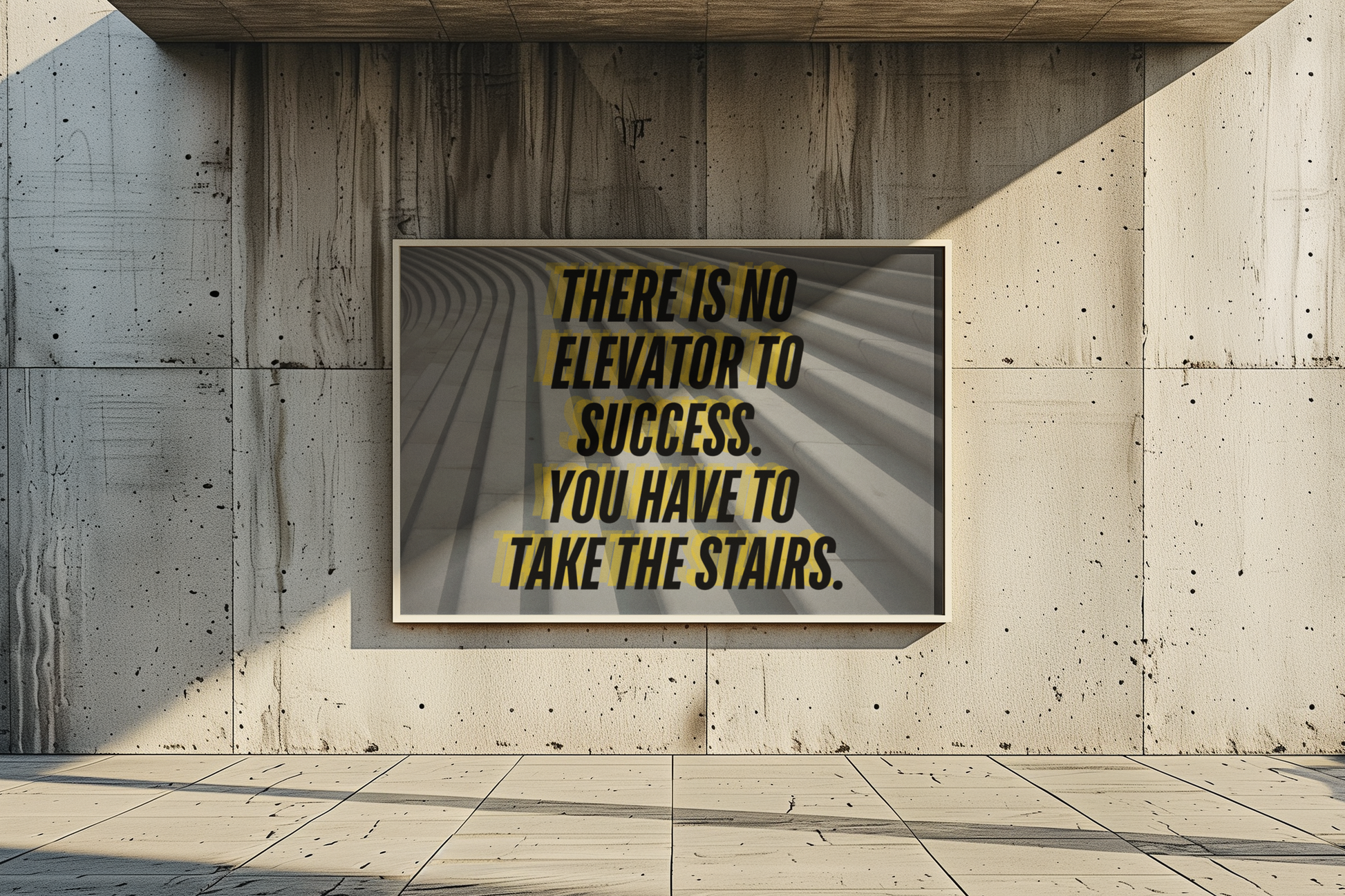 "No Shortcuts" Wall Art | YourBoldEssence