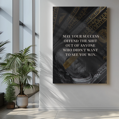 Offend Them with Success (Explicit) Wall Art | YourBoldEssence