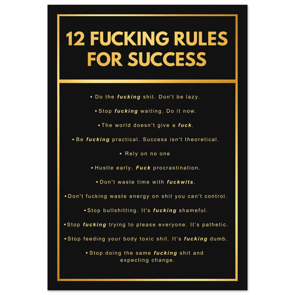 Rules For Success