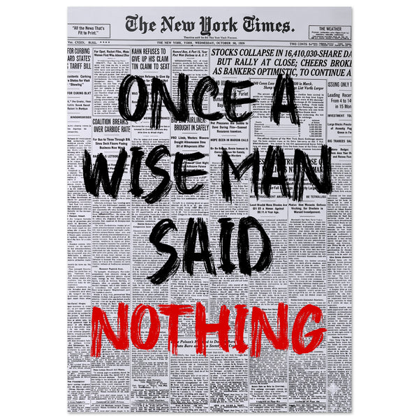 Said Nothing
