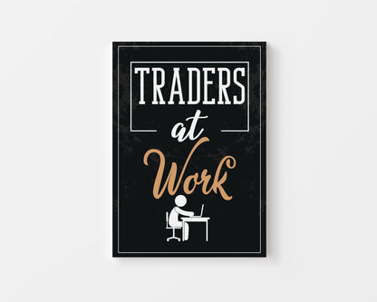 Traders at Work | Wall Art