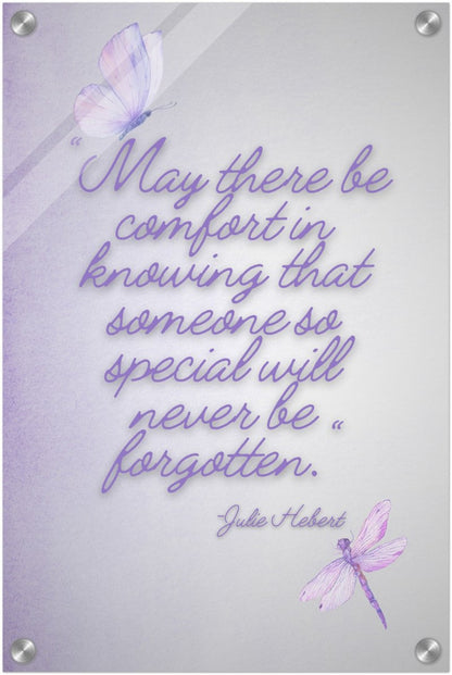 "Never Forgotten" Wall Decor | YourBoldEssence