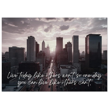 "Live Today" Wall Art | YourBoldEssence