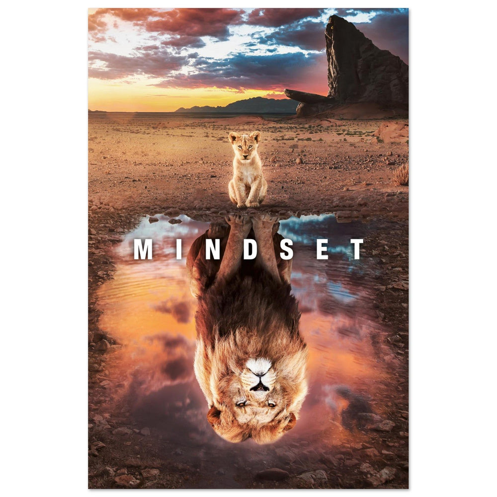 Mindset - Your Bold Essence | Motivational and Inspirational Canvas Wall Art Poster