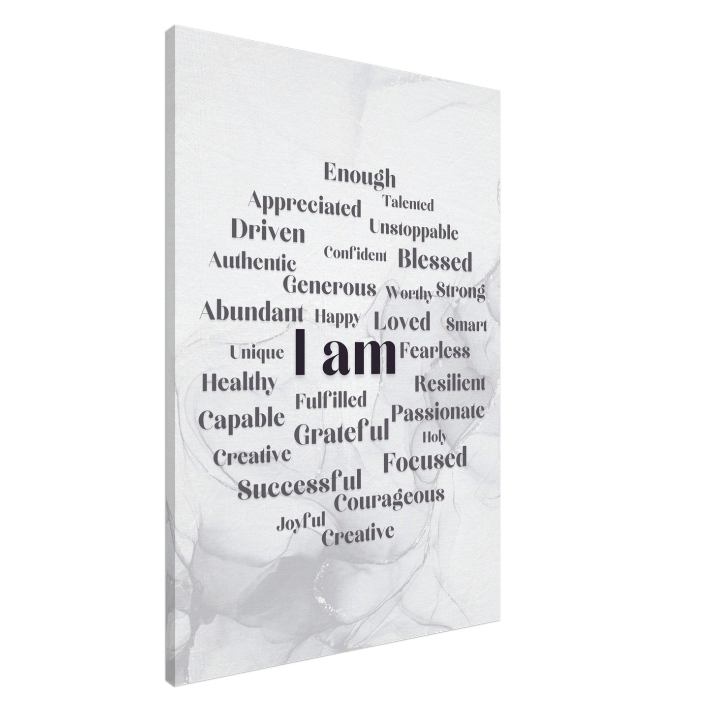 "I Am" Affirmation Wall Art | YourBoldEssence