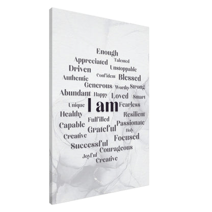 "I Am" Affirmation Wall Art | YourBoldEssence